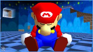 pov: You Stay the Night in Super Mario 64 Castle (Music & Rain Ambiance)