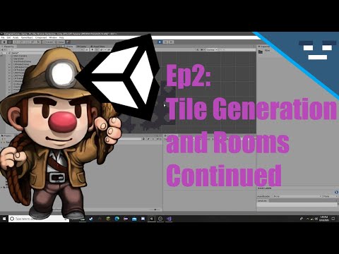 Unity 2D Tutorial: Spelunky-Style Game Ep2: Tile Generation and Rooms Cont.