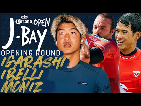 K. Igarashi, C. Ibelli, S. Moniz | Corona Open J-Bay - Opening Round Heat Replay
