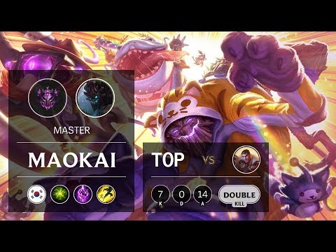 Maokai Top vs Jayce - KR Master Patch 9.19