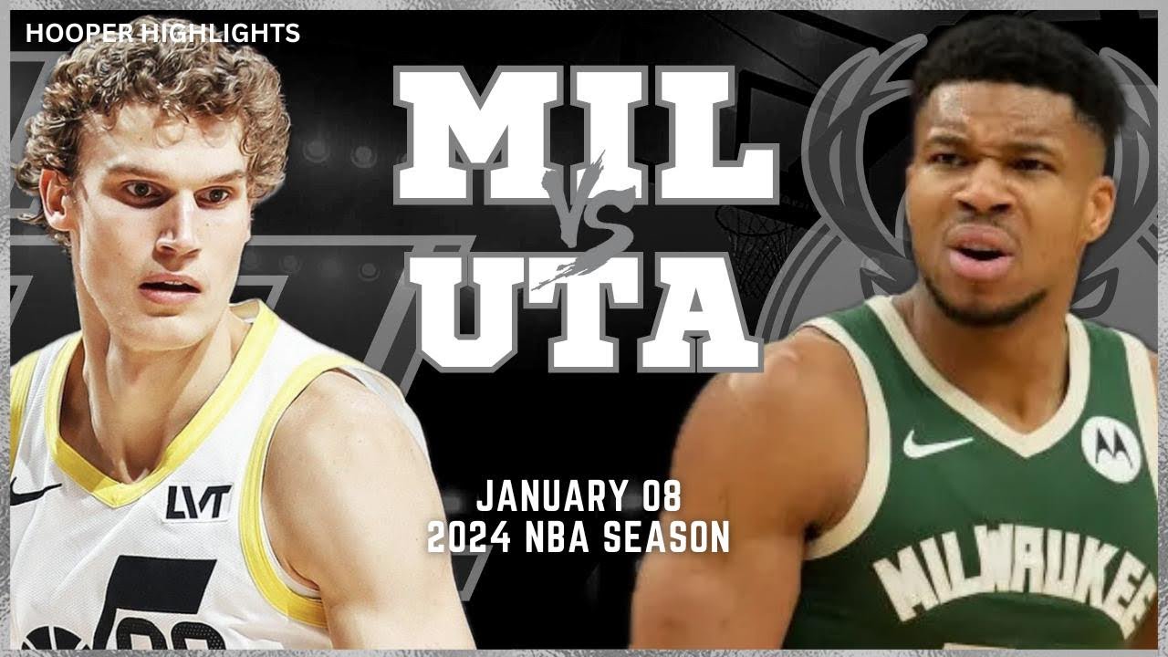 09.01.2024 | Milwaukee Bucks 116-132 Utah Jazz