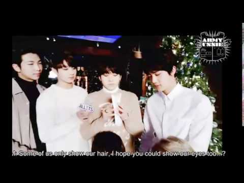 [ENG] 161117 BTS "LET'S SHARE THE HEART" CAMPAIGN INTERVIEW Margaret KtChadwick