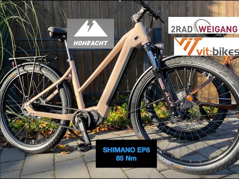 NEU!: HOHEACHT-Bikes, Shimano EP8, PowUnity GPS Tracker, Gates