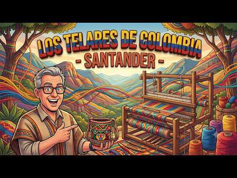CONOCIENDO UNO DE LOS TELARES LOCALES EN SANTANDER COLOMBIA | David Roll por Toda Colombia