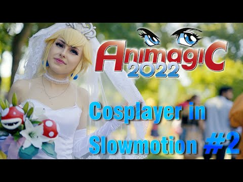 Animagic in Slowmotion mit Cosplayer die ZWEITE!