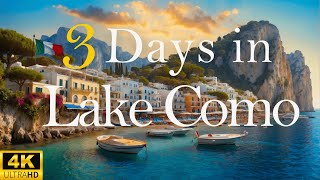 How to Spend 3 Days in LAKE COMO Italy | Travel Itinerary