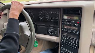 1993 Cadillac Allante Driving