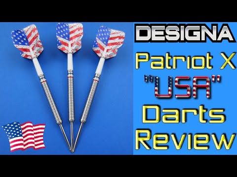 Designa Patriot X 22g Darts Review - USA Model