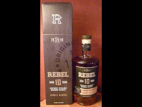 Whiskey Review: #313 Rebel Aged 10 Yr Single Barrel Bourbon Whiskey