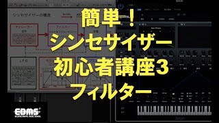 簡単!シンセサイザー初心者講座3 フィルターとは?