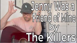 How to Play "Jenny Was a Friend of Mine" by The Killers | Easy Guitar Tutorial | Beginner Guitar