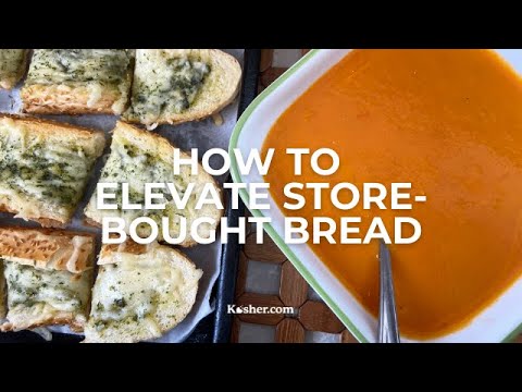 Creamy Tomato Soup with Garlic Cheesy Baguettes | Easy Dinner Recipe