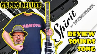 Video thumbnail for Steinberger Spirit GT-PRO Deluxe: Out of the box Review / Sounds / Song by Dunsys Guitar World