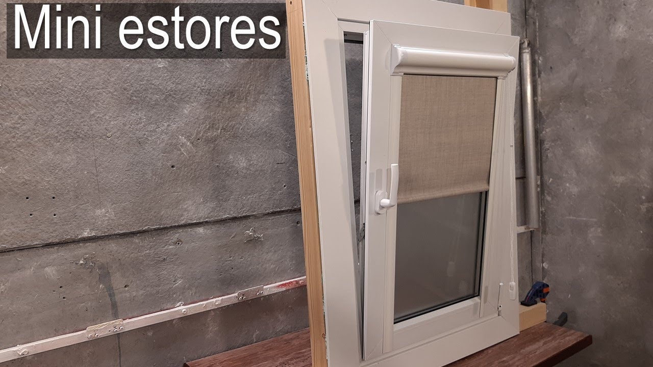 Watch Instalar miniestores enrollables sin taladrar y para marco de ventana (Bricocrack) Now Instalar miniestores enrollables sin taladrar y para marco de ventana (Bricocrack)