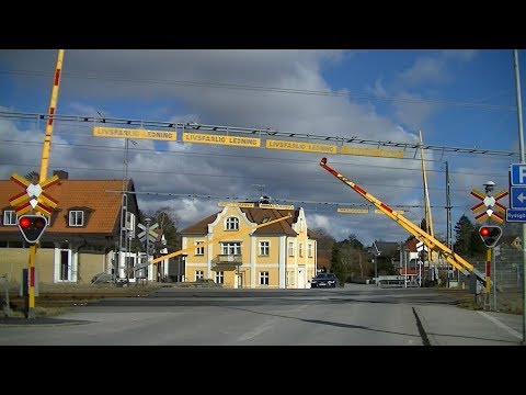 Spoorwegovergang Rydsgård (S) // Railroad crossing // Järnvägsövergång