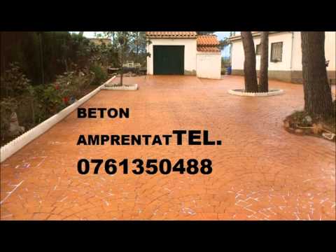 BETON AMPRENTAT CIOLANESTII DIN VALE  0761350488 TELEORMAN
