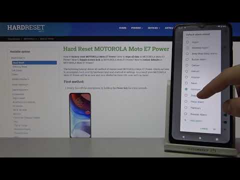 Motorola Moto E7 Power - Alarm Tones Review