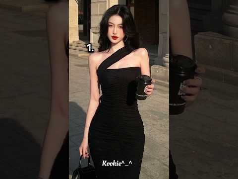 Choose a Korean Party Dress For Yourself🖤✨||#shorts#kookie^_^