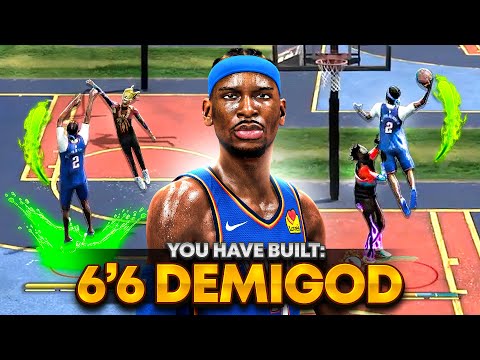 This 6'6 DEMIGOD BUILD with NO WEAKNESSES WILL BREAK NBA 2K26! best build 2k26