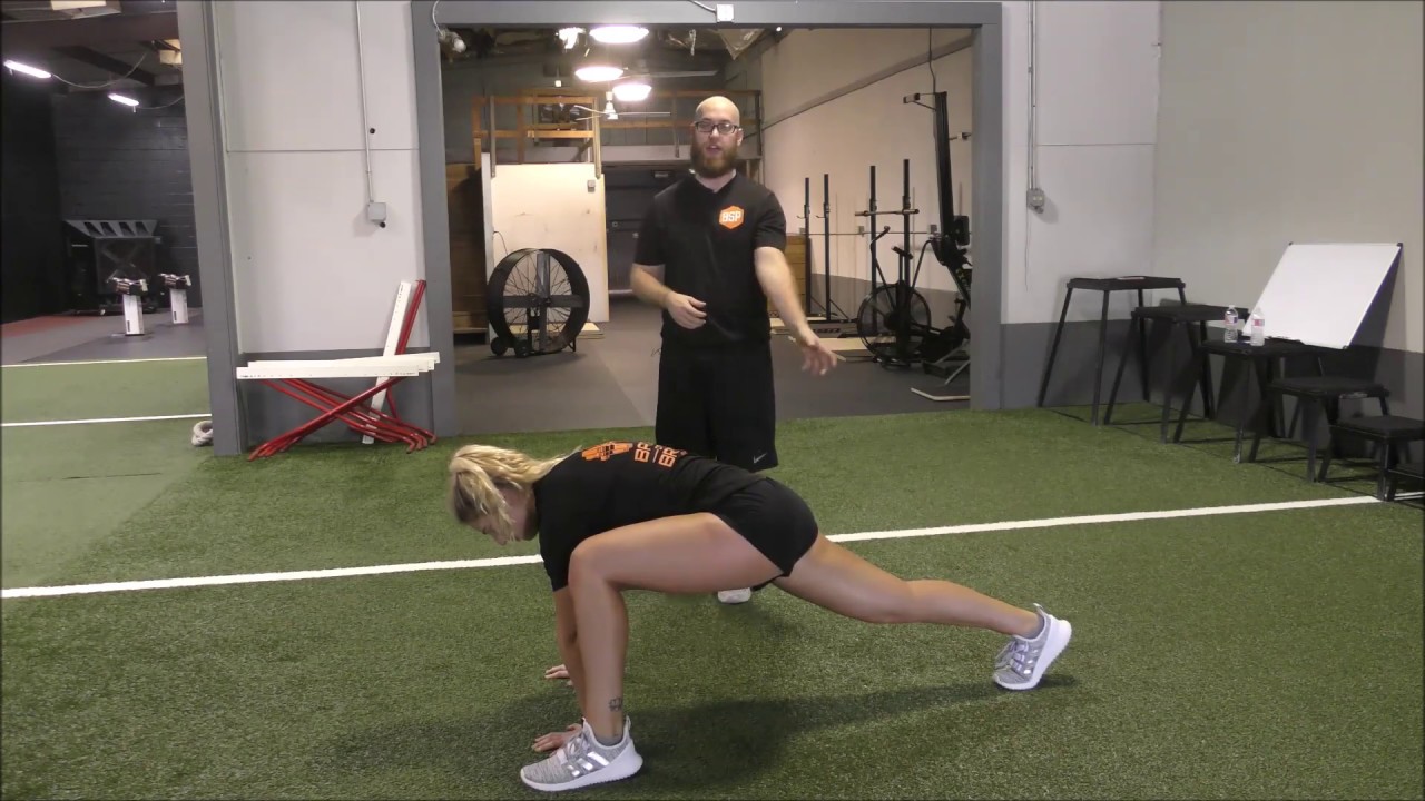 Spiderman Stretch with Reach