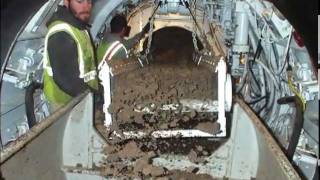 preview picture of video 'Conventional Pipe Jacking - Tunnel Boring Machine (TBM)'