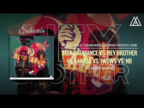 Seek Bromance vs. Hey Brother vs. Laktos vs. I Wanna Dance With Somebody vs. No Regrets (Mashup)