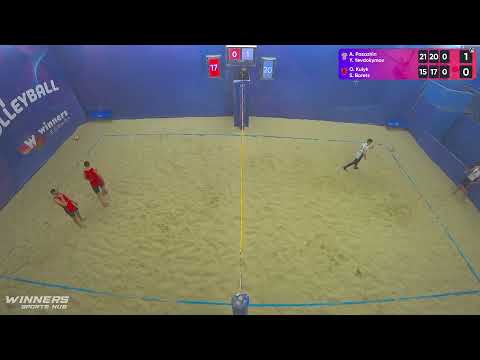 11:40 A. Pasazhin / Y. Yevdokymov - O. Kulyk / S. Borets 20.12.2022 | Winners Beach Volleyball