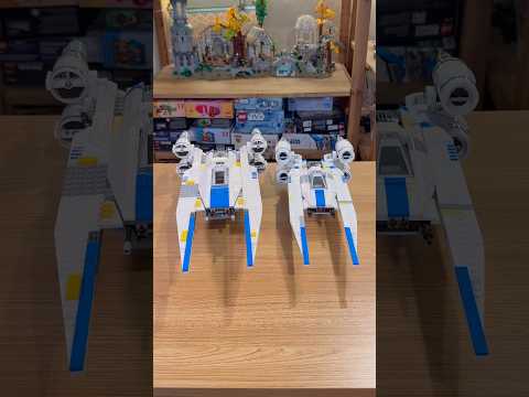 2016 vs 2025 LEGO U-Wing Comparison #lego #starwars #legostarwars #rogueone #andor  #75155 #75399
