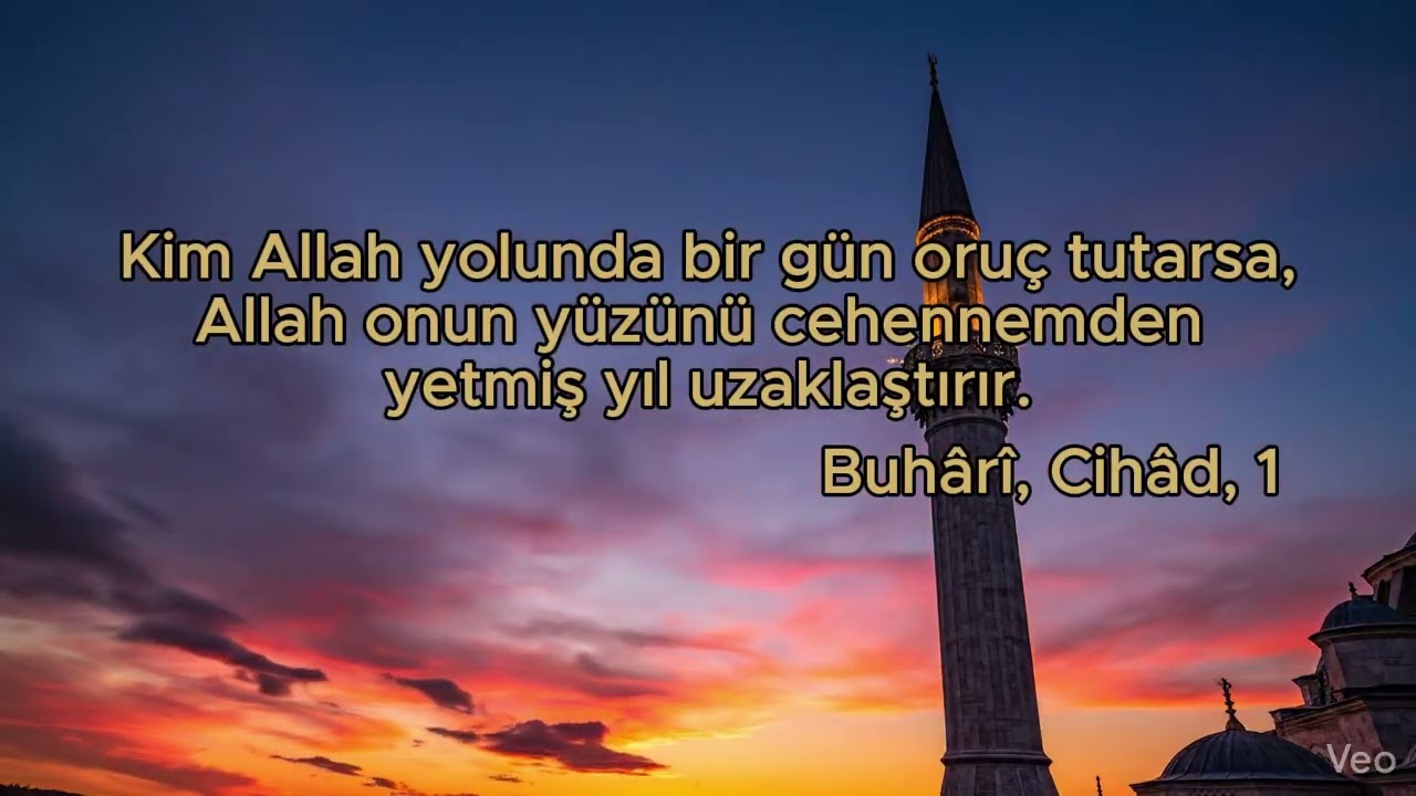 Allah Yolunda Oruç | Büyük Müjde