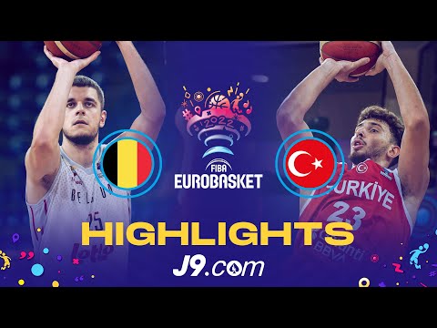 Belgium 🇧🇪 - Turkey 🇹🇷 | Game Highlights - FIBA #EuroBasket 2022