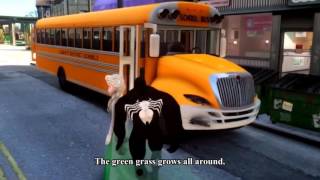 Spiderman Kids Songs ♪ The Green Grass Grows all Around ♪ Elsa Snow Queen Frozen Nursery Rhymes