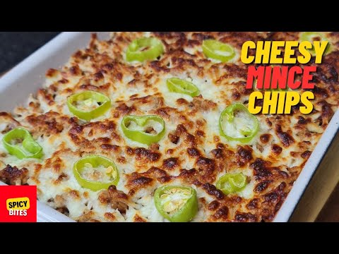 Cheesy Mince Chips | Spicy Keema Chips | Quick & Easy