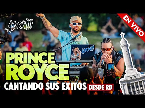 PRINCE ROYCE CANTANDO SUS EXITOS EN VIVO ???? CON DJ ADONI / BACHATA MIX
