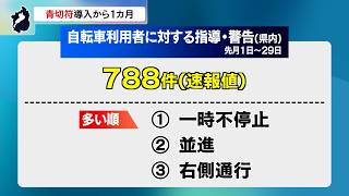 5月1日【びわ湖放送ニュース】【記者解説】自転車の交通反則通告制度「青切符」導入から１カ月