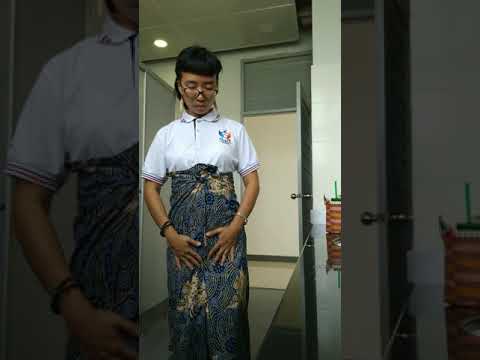 How to wear a tube sarong