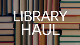 Library Haul! (10/21/25)