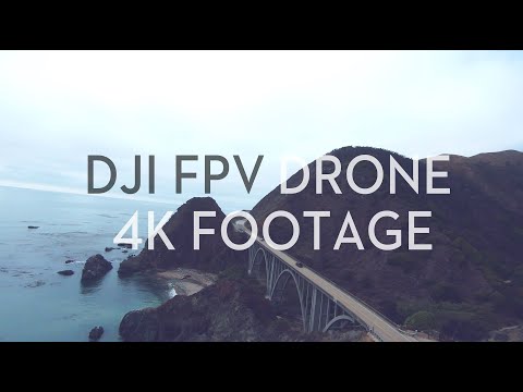 Dji Fpv Drone 4K Footage!! 17 Miles Drive & Big Sur in California!!