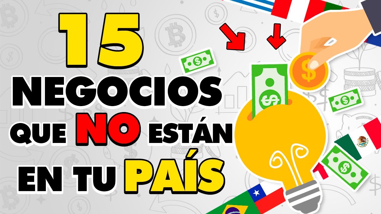 Negocios SIN Competencia 💸 Negocios Rentables que NO Están en tu País