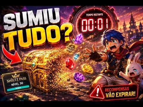 ⚠️ Cuidado! Suas Recompensas do Shiltz Pass vão EXPIRAR! ⚠️