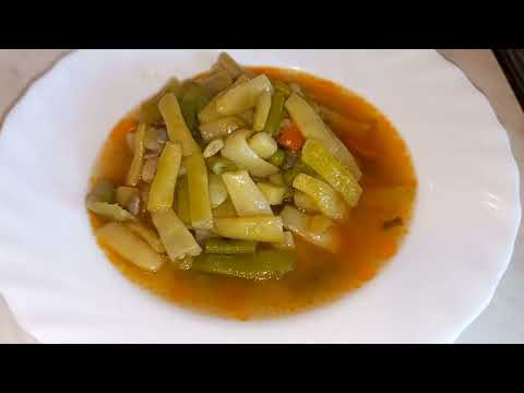 Boranija kuhana bez mesa ... mahunee bez mesa priprema