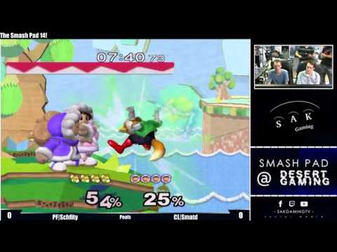 SP14 Pools - PF|Schfifty (Ice Climbers) vs CL|Smatd (Fox)