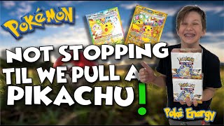 We WON'T STOP until we PULL A PIKACHU!!