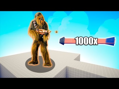 CHEWBACCA vs 1000x OVERPOWERED UNITS - TABS | Totally Accurate Battle Simulator 2024