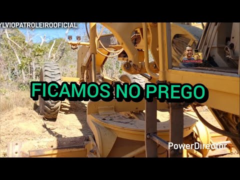 FICAMOS NO PREGO / CATERPILLAR 120K / Motoniveladora grader niveleuse patrola operador Patroleiro 