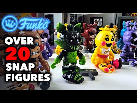 20+ FIVE NIGHTS AT FREDDYS FUNKO SNAP FIGURE COLLECTION! - 2023 Complete FNaf Collection