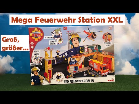 Unboxing 19 - Simba 109251059 - Feuerwehrmann Sam Mega Feuerwehrstation XXL