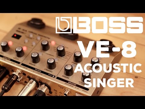 Обзор вокального процессора Boss VE-8