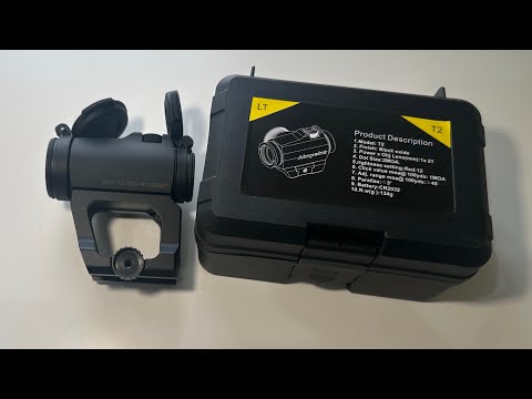 Aimpoint T2 vs Evolution Gear T2 Replica VS Real Steel Red Dot Comparison