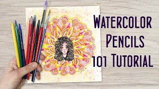 How To Color With Watercolor Pencils