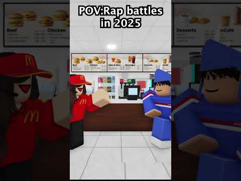Crispy juicy tender ⎸ Rap battles in 2025  #roblox #robloxmusic #animation #robloxanimation
